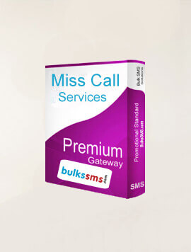 Miss call services
